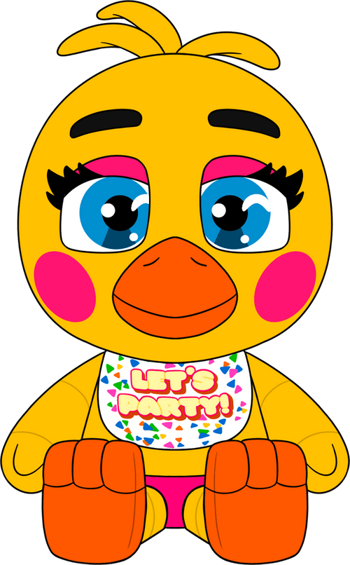 Toy Chica Plush (9in), Youtooz vinyl figures product photograph published by Youtooz