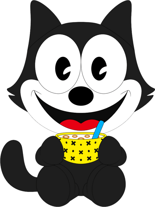 Felix the Cat Plush (9in), Youtooz vinyl figures product photograph published by Youtooz