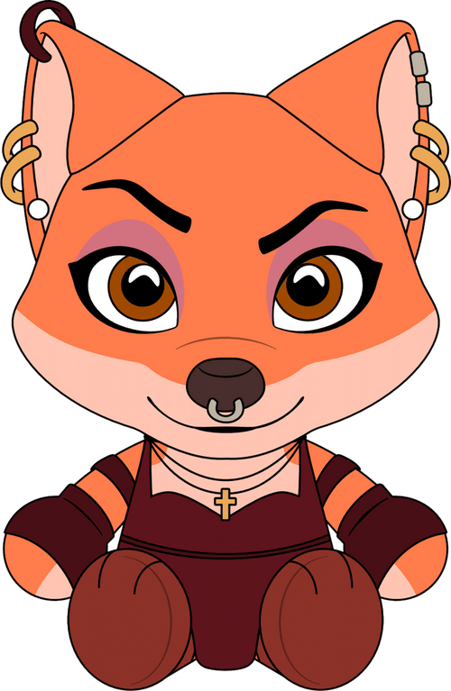 Foxy Plush (9in), Youtooz vinyl figures product photograph published by Youtooz