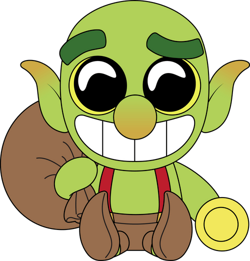 Goblin Plush (9in), Youtooz vinyl figures product photograph published by Youtooz