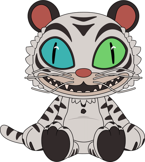 White Tiger Plush (9in), Youtooz plush product photograph published by Youtooz