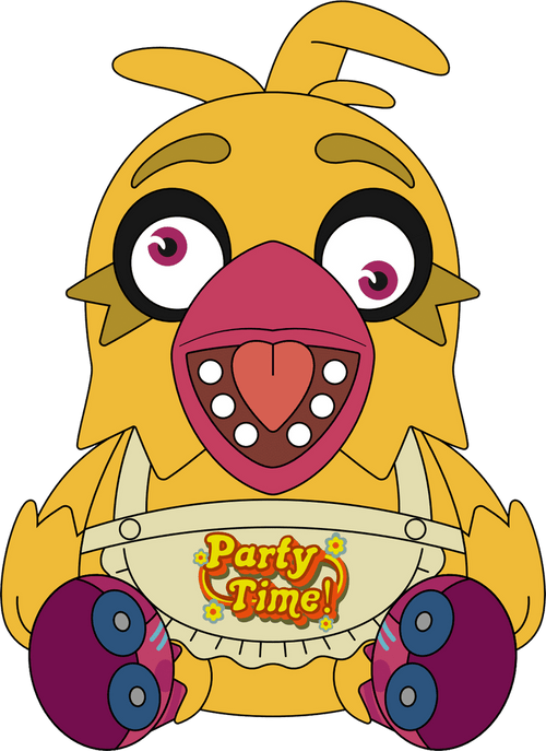 Chica’s Party World Plush (9in), Youtooz plush product photograph published by Youtooz