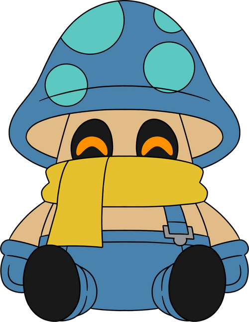 Mycellium Man Plush (9in), Youtooz plush product photograph published by Youtooz