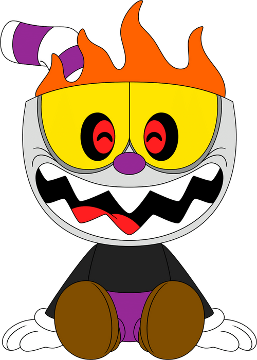 Evil Cuphead Plush (9in), Youtooz plush product photograph published by Youtooz