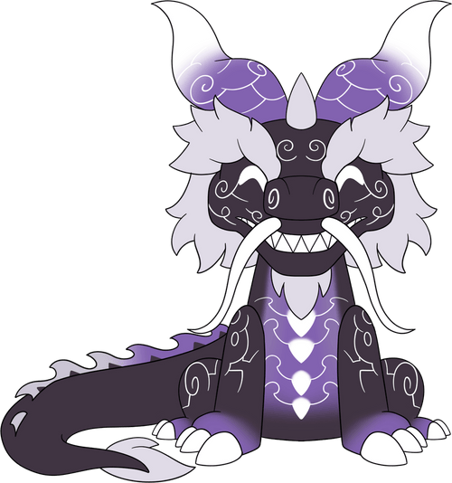 Heavenly Onyx Cloud Serpent Plush (9in), Youtooz vinyl figures product photograph published by Youtooz
