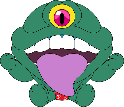 Ojama Green Plush (9in), Youtooz vinyl figures product photograph published by Youtooz