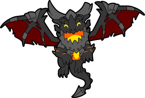 Deathwing Pin, Youtooz vinyl figures product photograph published by Youtooz