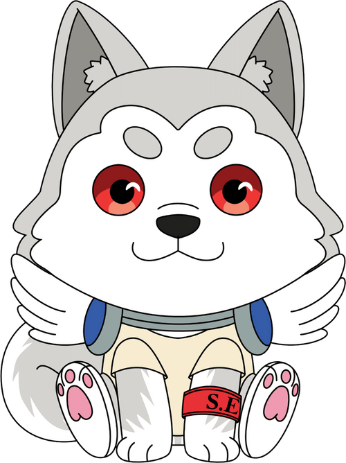 Koromaru Plush (9in), Youtooz vinyl figures product photograph published by Youtooz