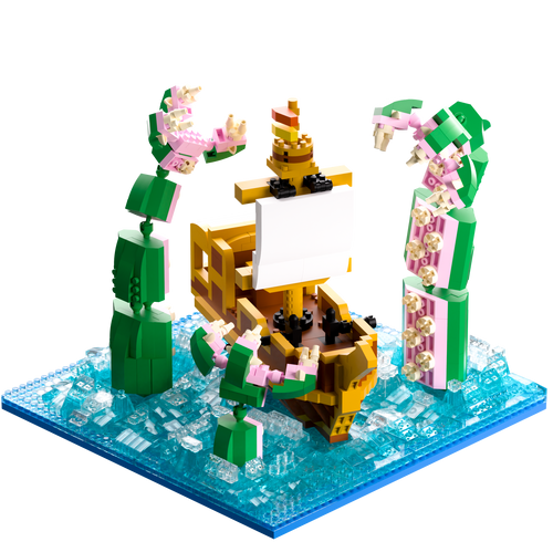 Kraken Brickset, Youtooz vinyl figures product photograph published by Youtooz