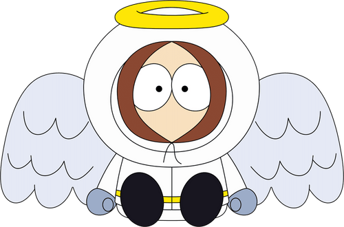Angel Kenny Plush (9in), Youtooz vinyl figures product photograph published by Youtooz