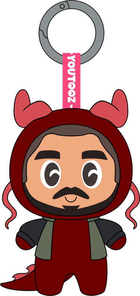 Mike Keychain (5in), Youtooz vinyl figures product photograph published by Youtooz