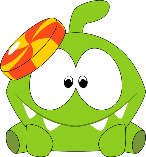 Om Nom Plush (9in), Youtooz vinyl figures product photograph published by Youtooz