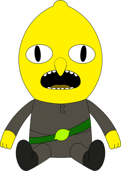 Lemongrab Plush (9in), Youtooz vinyl figures product photograph published by Youtooz