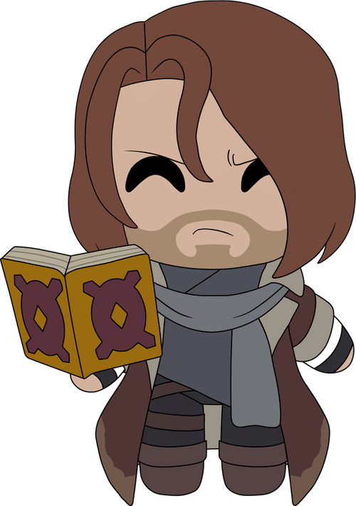 Critical Role: Mighty Nein Animated Series Caleb Plush (9in), Youtooz vinyl figures product photograph published by Youtooz