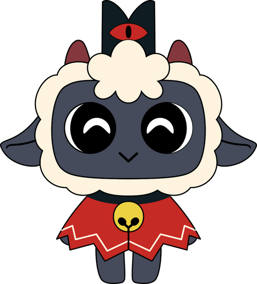 The Lamb Keychain (5in), Youtooz vinyl figures product photograph published by Youtooz