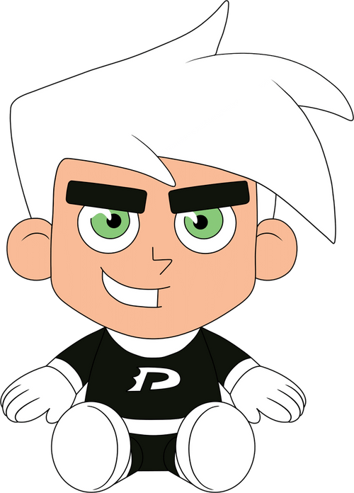 Danny Phantom Plush (9in), Youtooz vinyl figures product photograph published by Youtooz