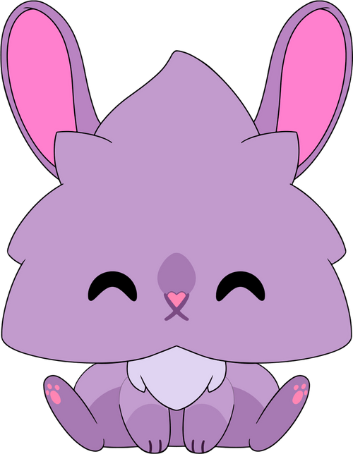 Dust Bunny Shoulder Rider Plush (6in), Youtooz vinyl figures product photograph published by Youtooz