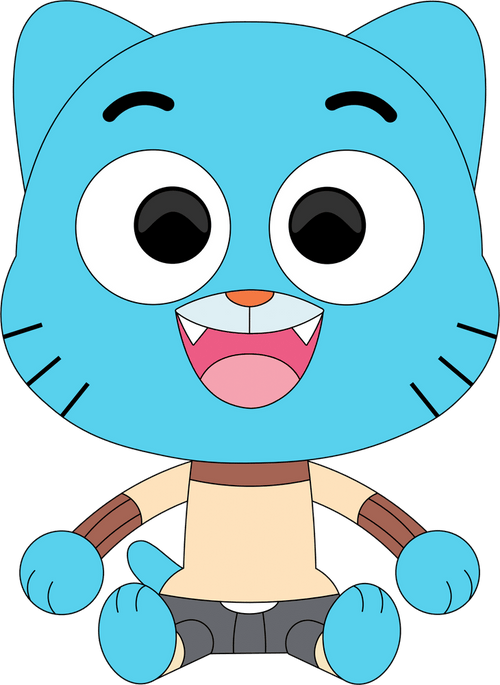 Gumball Watterson Plush (9in), Youtooz vinyl figures product photograph published by Youtooz