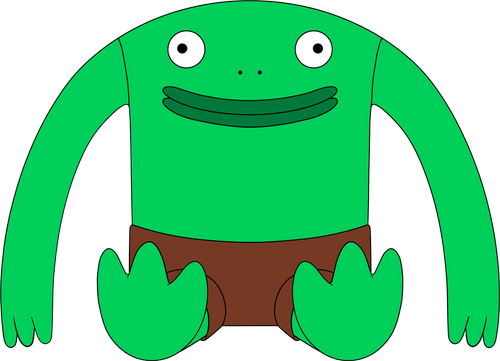 Mr. Frog Plush (9in), Youtooz vinyl figures product photograph published by Youtooz