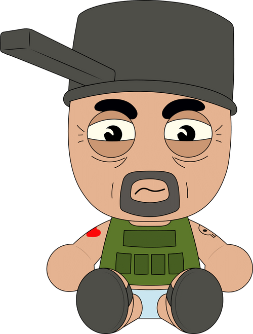 Cranky Frank Plush (9in), Youtooz vinyl figures product photograph published by Youtooz