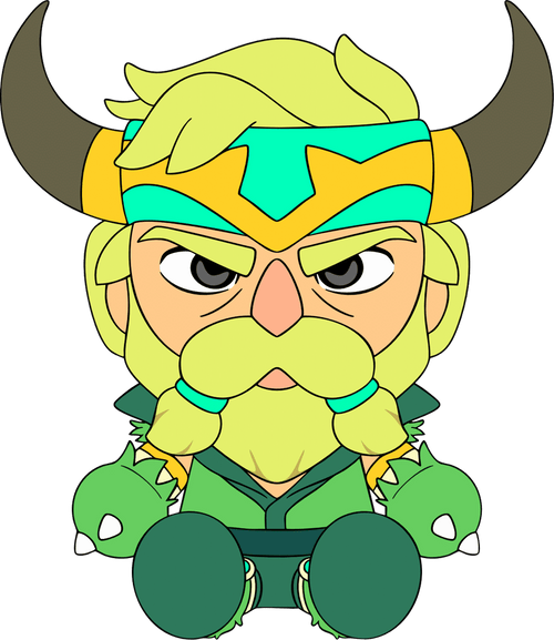 Bodvar Plush (9in), Youtooz vinyl figures product photograph published by Youtooz
