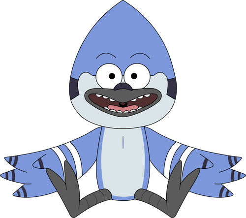 Mordecai Plush (9in), Youtooz vinyl figures product photograph published by Youtooz