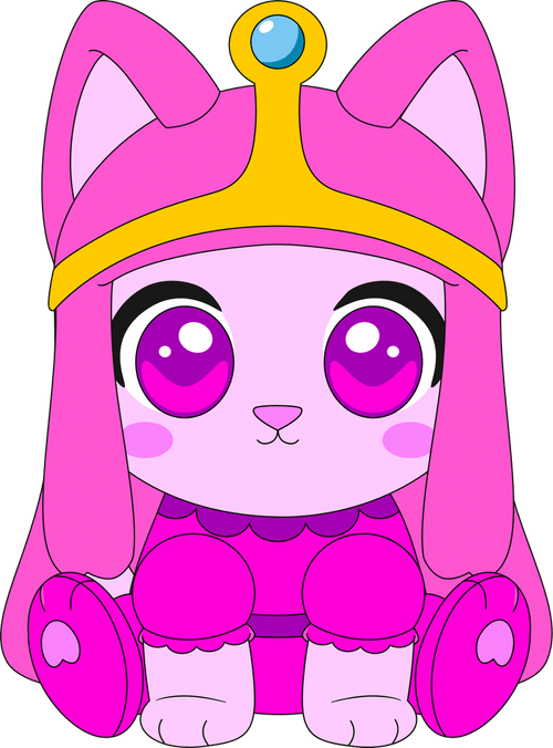 Kitty Princess Bubblegum Plush (9in), Youtooz vinyl figures product photograph published by Youtooz