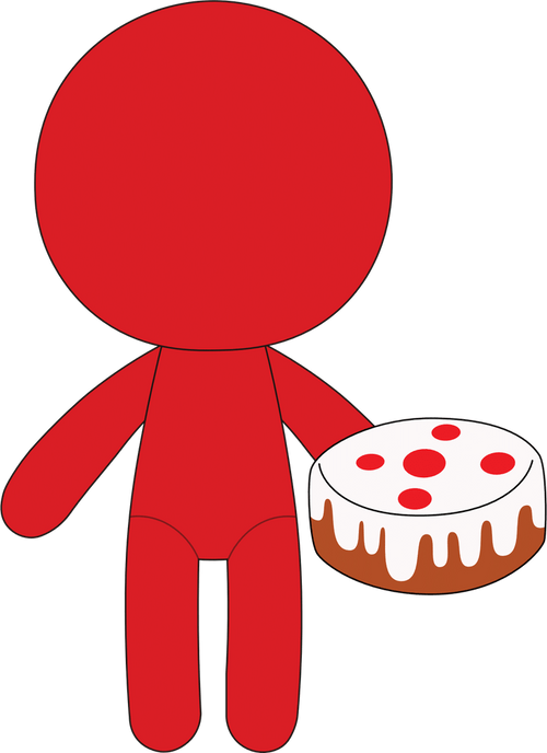 Baker Red Plush (9in), Youtooz vinyl figures product photograph published by Youtooz