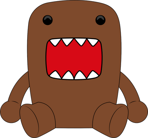 Domo-Kun Plush (9in), Youtooz vinyl figures product photograph published by Youtooz