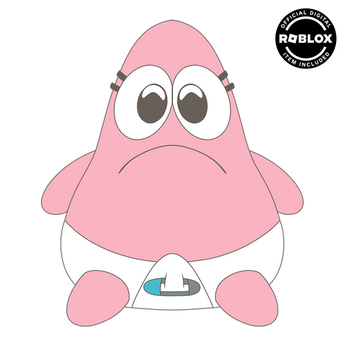 Baby Patrick Keychain (5in), Youtooz vinyl figures product photograph published by Youtooz