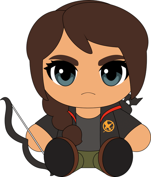Katniss Plush (9in), Youtooz vinyl figures product photograph published by Youtooz