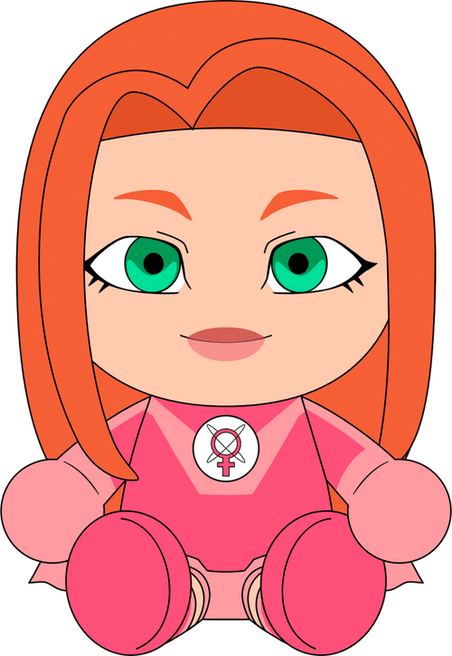 Atom Eve Plush (9in), Youtooz vinyl figures product photograph published by Youtooz