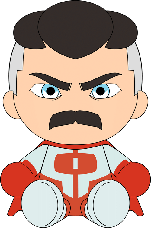 Omni-Man Plush (9in), Youtooz vinyl figures product photograph published by Youtooz