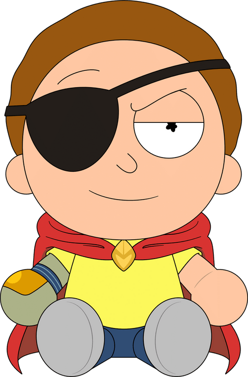 Evil Morty Plush (9in), Youtooz vinyl figures product photograph published by Youtooz