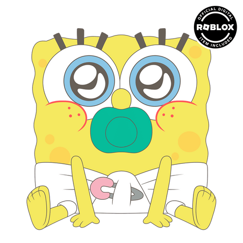 Baby Spongebob Keychain (5in), Youtooz vinyl figures product photograph published by Youtooz