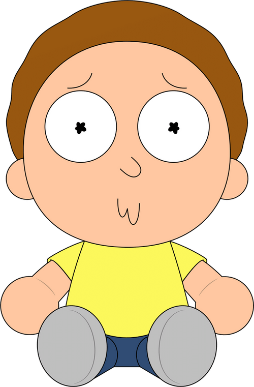 Morty Plush (9in), Youtooz vinyl figures product photograph published by Youtooz