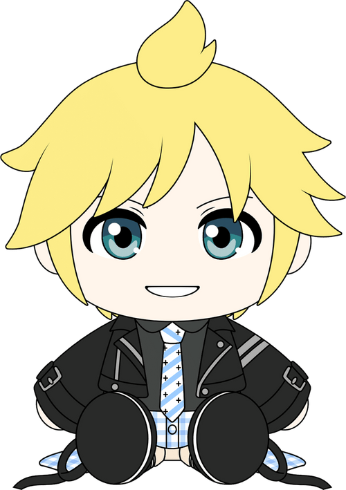 Street Sekai Kagamine Len Plush (9in), Youtooz vinyl figures product photograph published by Youtooz