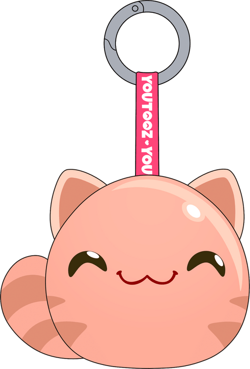 Radiant Cat Slime Keychain (5in), Youtooz vinyl figures product photograph published by Youtooz