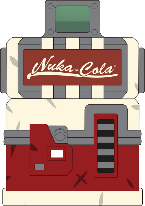 Nuka Cola Machine Plush (9in), Youtooz vinyl figures product photograph published by Youtooz