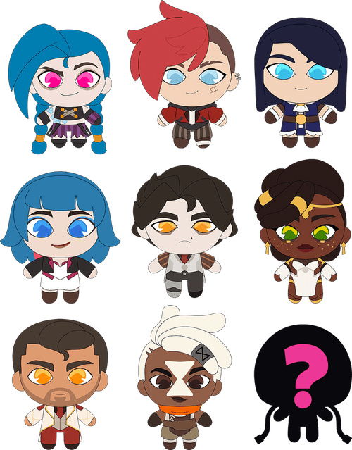 Arcane Keychain Blind Box, Youtooz vinyl figures product photograph published by Youtooz