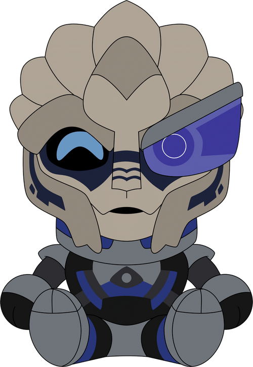 Garrus Plush (9in), Youtooz vinyl figures product photograph published by Youtooz