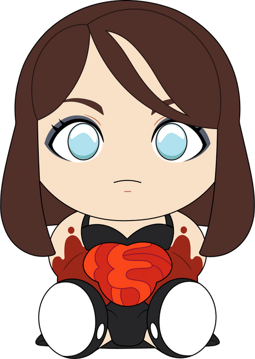 Suicide Season Girl Plush (9in), Youtooz vinyl figures product photograph published by Youtooz