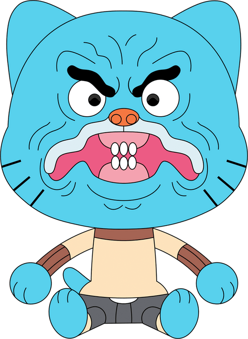 Grumpy Gumball Plush (9in), Youtooz vinyl figures product photograph published by Youtooz