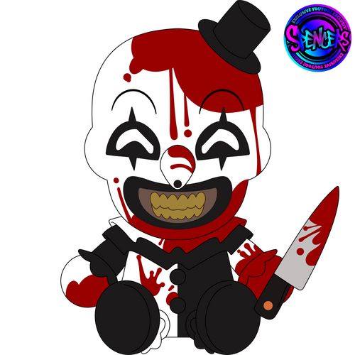 Bloody Art the Clown Plush (9in), Youtooz vinyl figures product photograph published by Youtooz