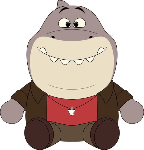 Mr. Shark Plush (9in), Youtooz vinyl figures product photograph published by Youtooz