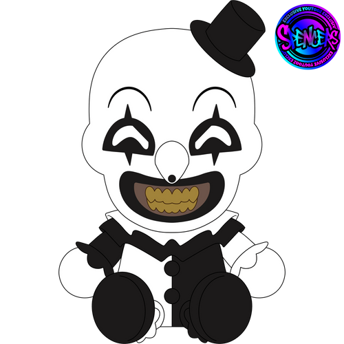 Art the Clown Plush (9in), Youtooz vinyl figures product photograph published by Youtooz