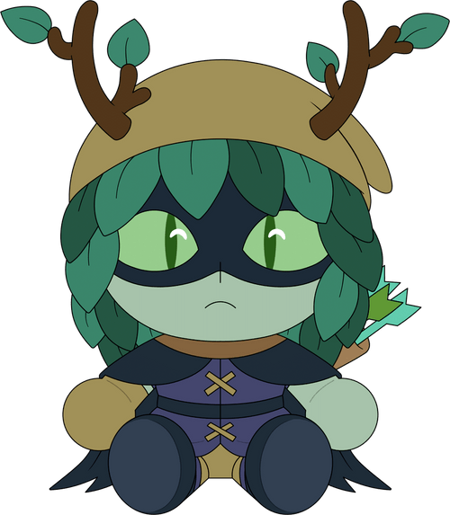 Huntress Wizard Plush (9in), Youtooz vinyl figures product photograph published by Youtooz