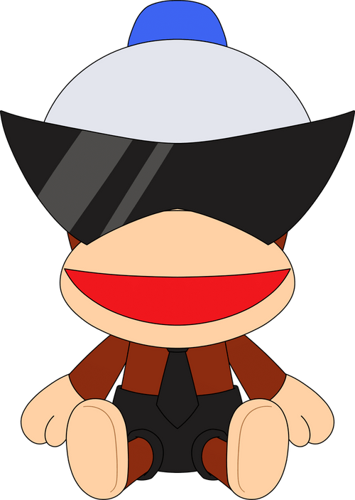 Black Shorts Plush (9in), Youtooz vinyl figures product photograph published by Youtooz