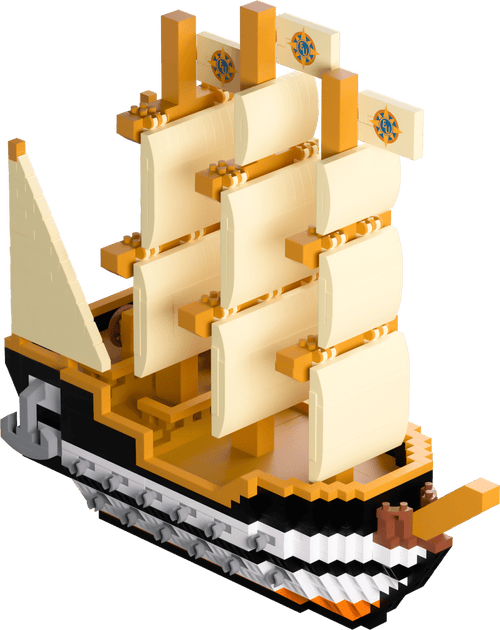 Frigate Brickset, Youtooz vinyl figures product photograph published by Youtooz