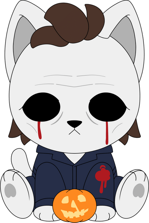 Kitty Michael Myers Plush (9in), Youtooz plush product photograph published by Youtooz